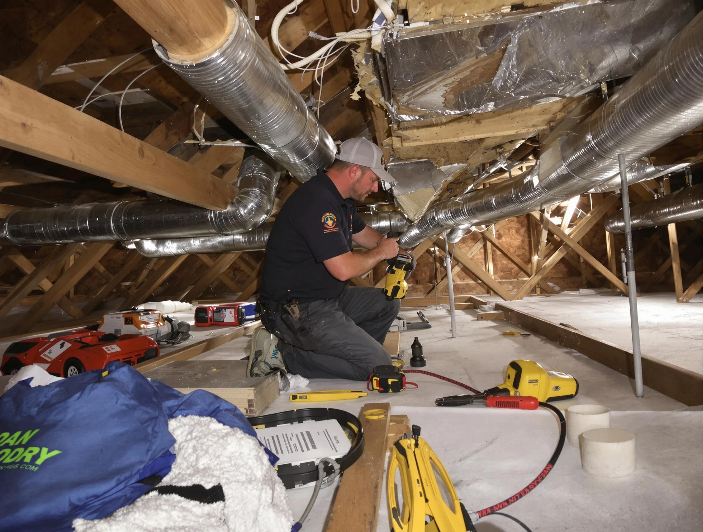 Professional air duct repair by Bethany Air Duct Cleaning in Bethany