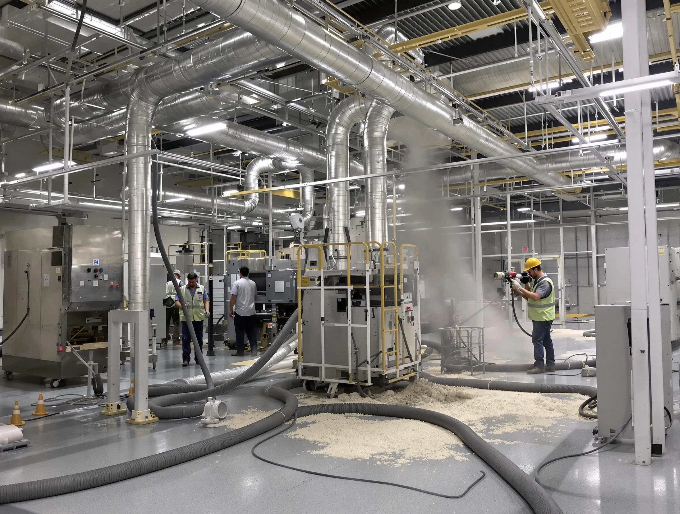 Heavy-duty industrial duct cleaning by Bethany Air Duct Cleaning in Bethany