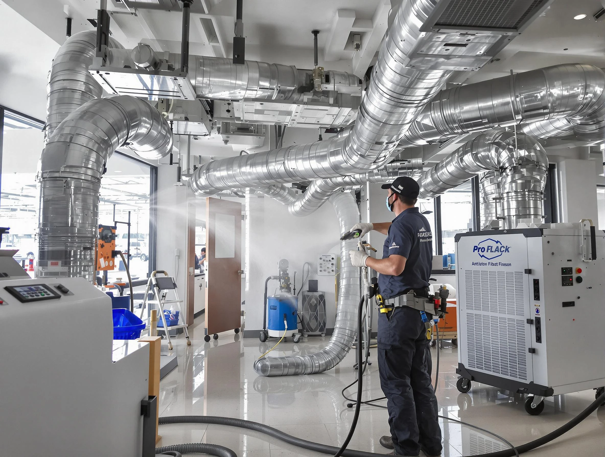 Negative Pressure Air Duct Cleaning in Bethany