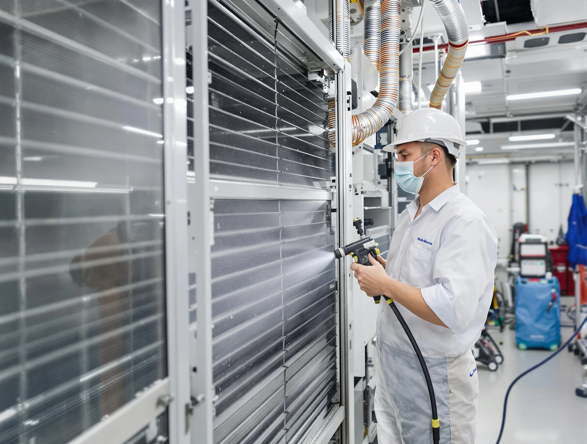 Professional AC coil cleaning by Bethany Air Duct Cleaning in Bethany